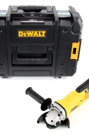 DeWalt DCG 412 NT 18 V 125 mm XR Li-Ion Meuleuse d'angle sans fil + Coffret de transport TSTAK Box - sans Accessoires, sans Batterie, ni Chargeur Achetez Aujourd'hui