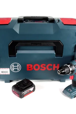 Bosch Professional GSR 18V-28 Perceuse visseuse sans fil + Coffret L-Boxx + 1x Batterie GBA 6,0 Ah - sans Chargeur Marque