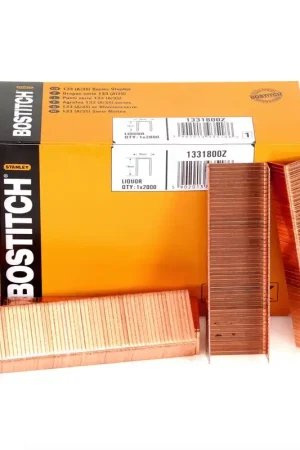 Haute Qualité Bostitch Lot de 2000 Agrafes Carton 18 mm pour agrafeuses DSA-3522-E / DS-3519-E / DSA-3519-E / DSA3522-E / MS-3519-E ( 1331800Z )