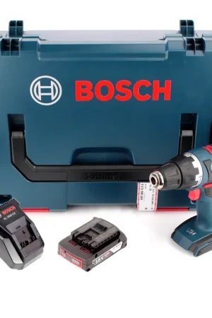 Perceuse-visseuse sans fil Bosch GSR 18 V-EC Professional en L-Boxx + batterie 2,0 Ah + chargeur AL 1820 CV Nouvel Arrivage