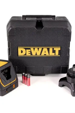 DeWalt DW 0811-XJ Laser 360° + Faisceau vertical avec Coffret de transport + 3x Piles 1,5 V Top Vente