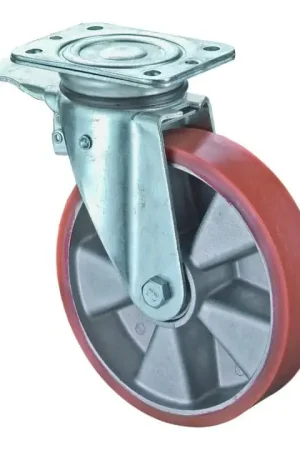 Nouveauté BS ROLLEN Roulette orientable avec frein avec frein D. de la roue 160 mm cap. charge 600 kg ( 3900275626 )