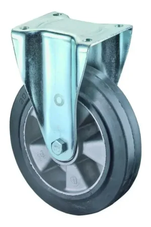 BS ROLLEN Roulette fixe de charge lourde N100 D. de la roue 125 mm cap. charge 220 kg ( 3000275483 ) Vente Directe