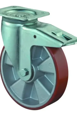Offre Exclusive BS ROLLEN Roulette pivotante de charge lourde D. de la roue 200 mm cap. charge 800 kg ( 3000275935 )