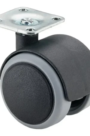 BS ROLLEN Roulette double en plastique D. de la roue 40 mm cap. charge 30 kg ( 3000275062 ) Top Vente