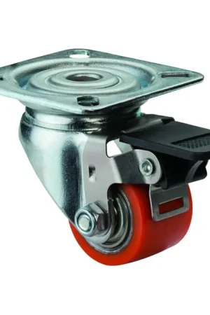 BS ROLLEN Roulette pivotante avec blocage D. de la roue 50 mm cap. charge 120 kg ( 3000275163 ) Jusqu'à Épuisement Des Stocks