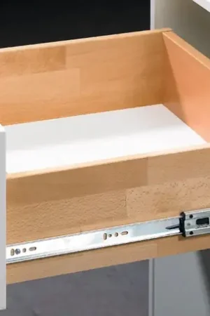 Authentique HETTICH Coulisse à billes KA 5632 Acier galvanisé ( 3000270156 )