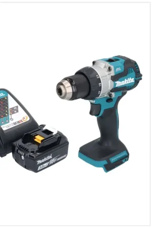Usine Directe Makita DDF 489 RF1 Perceuse-visseuse sans fil 18 V 73 Nm Brushless + 1x batterie 3,0 Ah + chargeur