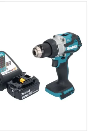 Certifié Makita DDF 489 RM1 Perceuse-visseuse sans fil 18 V 73 Nm Brushless + 1x batterie 4,0 Ah + chargeur