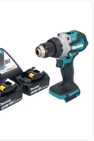 Makita DDF 489 RT Perceuse-visseuse sans fil 18 V 73 Nm Brushless + 2x batterie 5,0 Ah + chargeur Marque