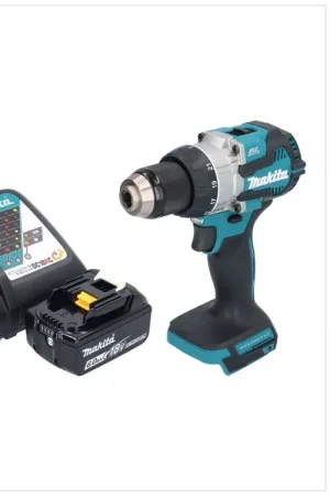 Makita DDF 489 RG1 Perceuse-visseuse sans fil 18 V 73 Nm Brushless + 1x batterie 6,0 Ah + chargeur Commander Vite