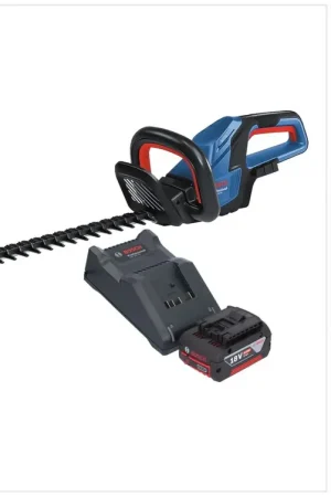 Bosch GHE 18V-60 Professional Taille-haies sans fil 18 V 60 cm Brushless + 1x batterie 4,0 Ah + chargeur Affaire À Saisir