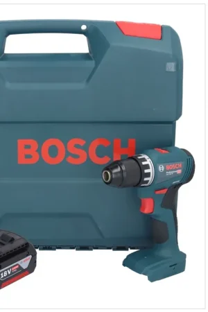 Affaire À Saisir Bosch GSR 18V-45 Professional Perceuse-visseuse sans fil 18 V 45 Nm Brushless + 1x batterie 4,0 Ah + L-Case - sans chargeur