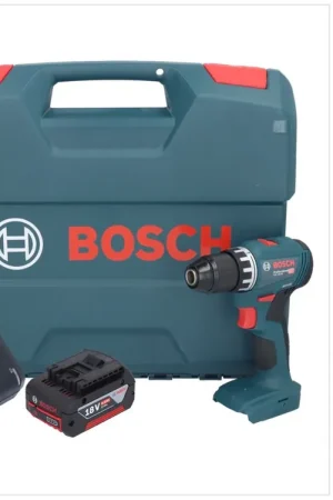 Bosch GSR 18V-45 Professional perceuse-visseuse sans fil 18 V 45 Nm sans balais + 1x batterie 4,0 Ah + chargeur + mallette en L Must-Have