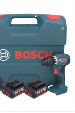 Bosch GSR 18V-45 Professional perceuse-visseuse sans fil 18 V 45 Nm sans balais + 2x batteries 4,0 Ah + chargeur + mallette en L Achetez Aujourd'hui
