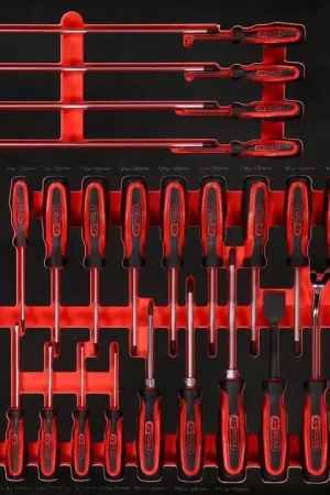 KS TOOLS Jeu de tournevis dans insert en mousse, 46 pcs ( 821.0046 ) Expédié Aujourd'hui