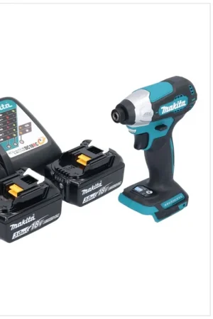 Prix Choc Makita DTD 157 RF Clé à choc sans fil 18 V 140 Nm 1/4'' Brushless + 2x batterie 3,0 Ah + chargeur