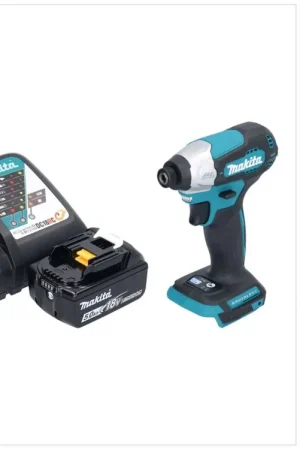 Makita DTD 157 RT1 Clé à choc sans fil 18 V 140 Nm 1/4'' Brushless + 1x batterie 5,0 Ah + chargeur Meilleure Vente