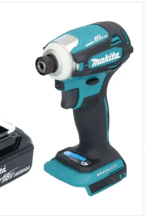 Vente Flash Makita DTD 172 F1 Clé à choc sans fil 18 V 180 Nm 1/4'' Brushless + 1x batterie 3,0 Ah - sans chargeur