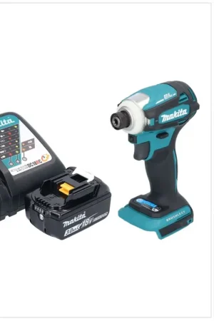 Marque Makita DTD 172 RF1 Clé à choc sans fil 18 V 180 Nm 1/4'' Brushless + 1x batterie 3,0 Ah + chargeur