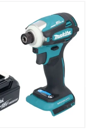 Makita DTD 172 M1 Clé à choc sans fil 18 V 180 Nm 1/4'' Brushless + 1x batterie 4,0 Ah - sans chargeur Commander Maintenant