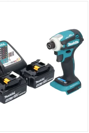 Makita DTD 172 RM Clé à choc sans fil 18 V 180 Nm 1/4'' Brushless + 2x batterie 4,0 Ah + chargeur Nouvel Arrivage