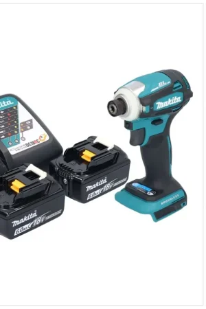 Acheter En Ligne Makita DTD 172 RG Clé à choc sans fil 18 V 180 Nm 1/4'' Brushless + 2x batterie 6,0 Ah + chargeur