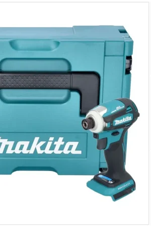Makita DTD 172 ZJ Clé à choc sans fil 18 V 180 Nm 1/4'' Brushless + Makpac - sans batterie, sans chargeur Haute Qualité