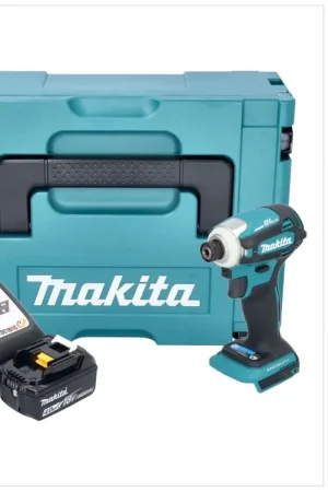 Retour Gratuit Makita DTD 172 RM1J Clé à choc sans fil 18 V 180 Nm 1/4'' Brushless + 1x batterie 4,0 Ah + chargeur + Makpac