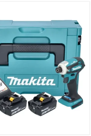 Réduction Makita DTD 172 RGJ clé à chocs sans fil 18 V 180 Nm 1/4'' sans balais + 2x batterie 6,0 Ah + chargeur + Makpac