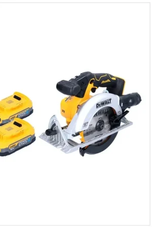 Certifié DeWalt DCS 565 E2 Scie circulaire 18 V 165 mm Brushless + 2x Powerstack batterie 1,7 Ah + chargeur
