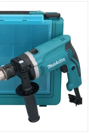 Remise Perceuse à percussion Makita HP 1630 K 710 watts + Coffret