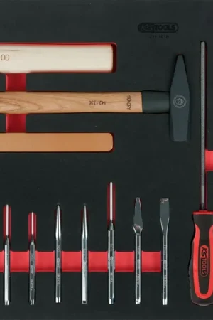 Meilleur Choix KS TOOLS Module de limes, marteaux et burins, 18 pcs, modules système 1/1 ( 711.1018 )