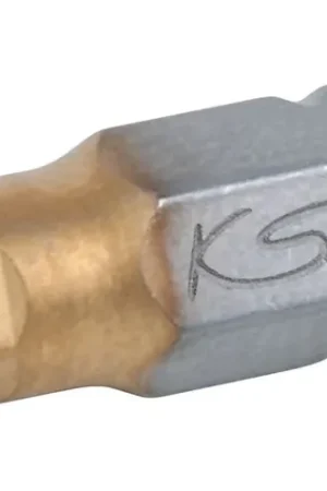 KS TOOLS 1/4' Embouts de vissage 6 pans TIN, 25mm, 10mm, pack de 5 ( 911.3679 ) Offre Du Jour