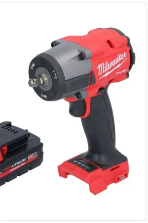 Acheter En Ligne Milwaukee M18 FMTIW2F38-301 Clé à choc sans fil 18 V 745 Nm 3/8'' Brushless + 1x batterie 3,0 Ah - sans chargeur