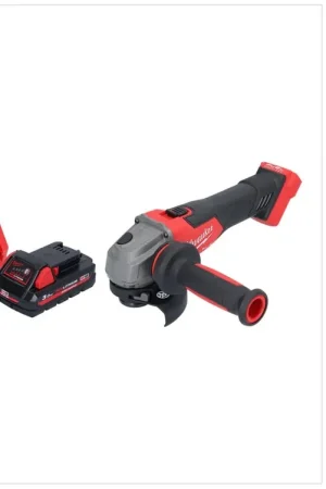 Paiement Sécurisé Milwaukee M18 FSAG115X-301 Meuleuse d'angle sans fil 18 V 115 mm Brushless + 1x batterie 3,0 Ah + chargeur