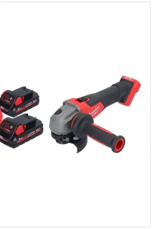 Milwaukee M18 FSAG115X-302 Meuleuse d'angle sans fil 18 V 115 mm Brushless + 2x batterie 3,0 Ah + chargeur Nouveauté