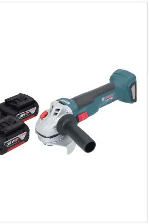 Quantité Limitée Bosch GWS 18V-10 Professional Meuleuse angulaire sans fil 18 V 115 mm Brushless + 2x batterie 5,0 Ah + chargeur