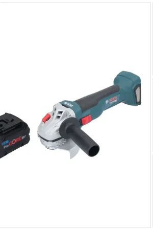 Promotion Saisonnière Bosch GWS 18V-10 Professional Meuleuse angulaire sans fil 18 V 115 mm Brushless + 1x batterie ProCORE 8,0 Ah + chargeur