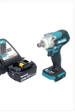 Makita DTW 301 RM1 Visseuse à choc sans fil 18 V 330 Nm 1/2'' Brushless + 1x batterie 4,0 Ah + chargeur Seulement Aujourd'hui