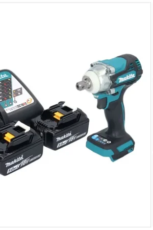 Expédié Aujourd'hui Makita DTW 301 RT Clé à choc sans fil 18 V 330 Nm 1/2" Brushless + 2x batterie 5,0 Ah + chargeur