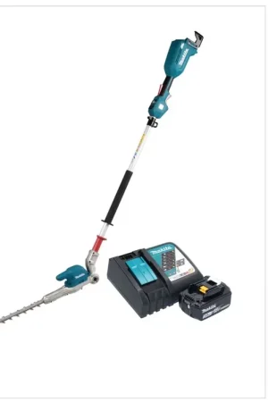 Paiement Sécurisé Makita DUN 500 WRF Taille-haies sans fil 18 V 50 cm Brushless + 1x batterie 3,0 Ah + chargeur