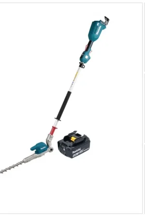 Promotion Makita DUN 500 WM Taille-haies sans fil 18 V 50 cm Brushless + 1x batterie 4,0 Ah - sans chargeur