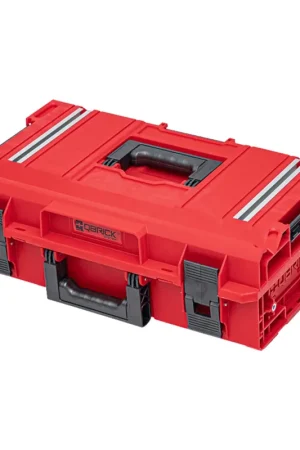 Qbrick System ONE 200 2.0 Technique RED ULTRA HD Custom Mallette à outils modulaire Organiseur 585 x 385 x 190 mm 15,4 l empilable IP66 Paiement Sécurisé