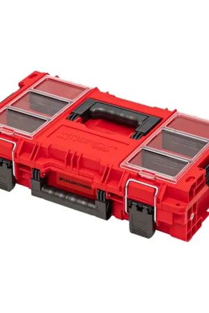 Certifié Toolbrothers RHINO XL Mallette à outils ULTRA Comfort+ hauteur M 13,5 l IP66 avec séparateurs amovibles + boîtes
