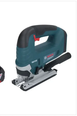 Meilleur Prix Bosch GST 18V-125 B Professional Scie sauteuse sans fil 18 V 125 mm Brushless + 1x batterie 4,0 Ah - sans chargeur
