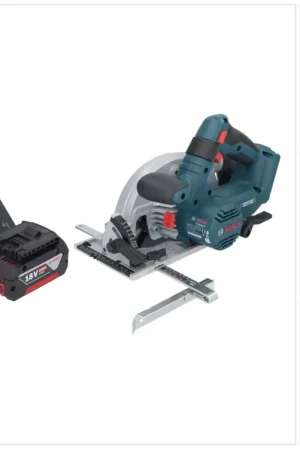 Bosch GKS 18V-57-2 Professional Scie circulaire sans fil 18 V 165 mm Brushless + 1x batterie 4,0 Ah + chargeur Authentique