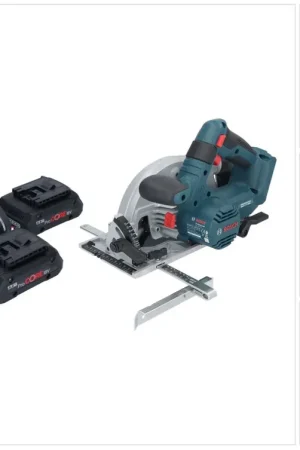 Bosch GKS 18V-57-2 Professional Scie circulaire portative sans fil 18 V 165 mm Brushless + 2x batterie ProCORE 4,0 Ah + chargeur Usine Directe