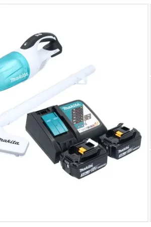 Makita DCL 181 FRFWX aspirateur sans fil 18 V 53 mbar 0,65 L + 2x batterie rechargeable 3,0 Ah + chargeur Vente Flash