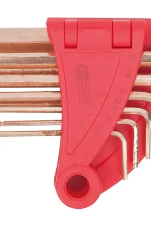 Offre Limitée KS TOOLS Jeux de clés mâles, tête sphérique BRONZEplus, 9 pcs ( 963.1518 )
